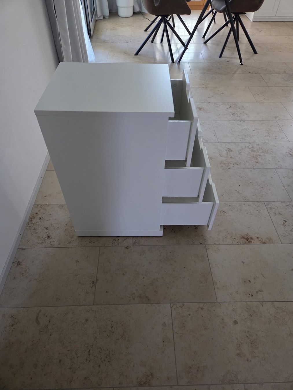 Ikea Cassettiere: IKEA Nordli Kommode mit 3 Schubladen – Usato da Zürich venduto da Viana3 2