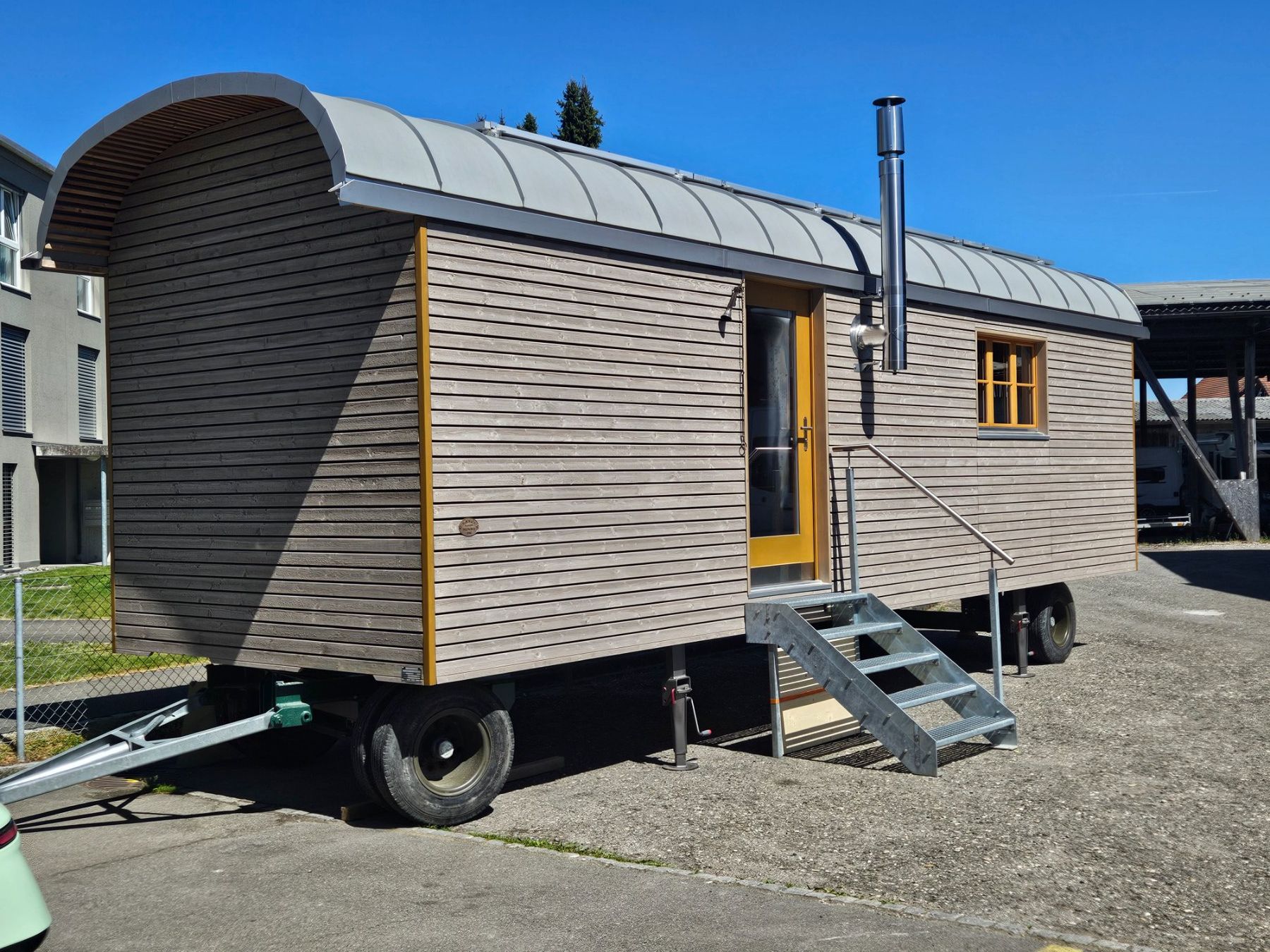 Mobilhome: Gartenhaus, Zirkuswagen, Tiny House, Camping – Nuovo (secondo la descrizione) da Reitnau venduto da Discus6