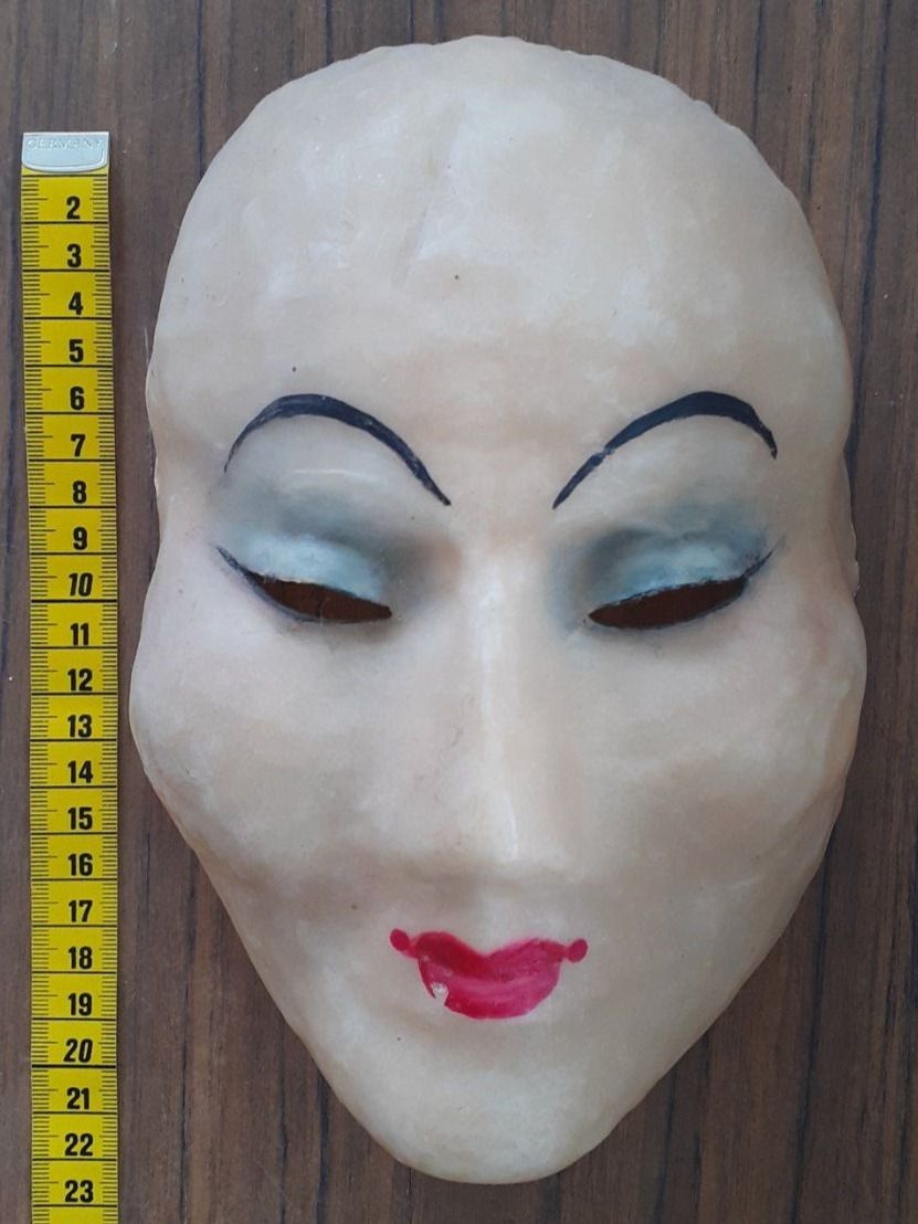 Altro in Antiquarato & Arte: Fasnachtsmaske Wachs antik – Usato da Mörschwil venduto da antiksalon21 6