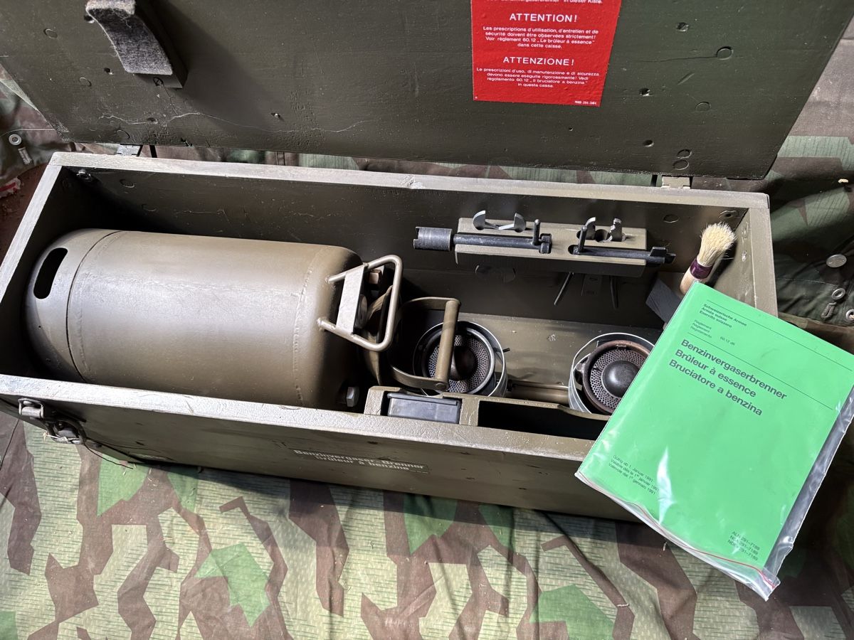 Elettrodomestici da cucina: Schweizer Armee Benzinvergaserbrenner – Nuovo (secondo la descrizione) da Wil ZH venduto da El_Bicho 5