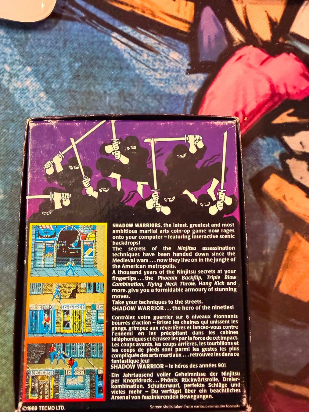 Giochi: Shadow Warriors Commodore 64 / 128 – Usato da Giubiasco venduto da Ticinerd 1