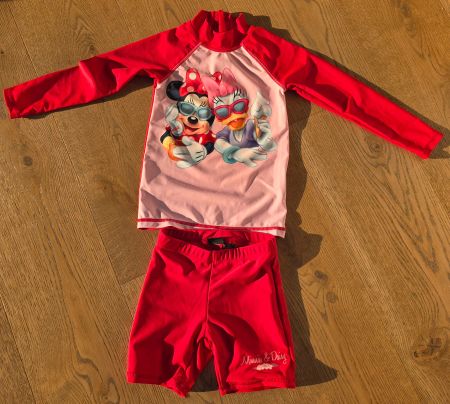 Badeanzug Micky & Minnie Gr. 98/104