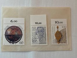 3 seltene deutsche Briefmarken, top Zustand!