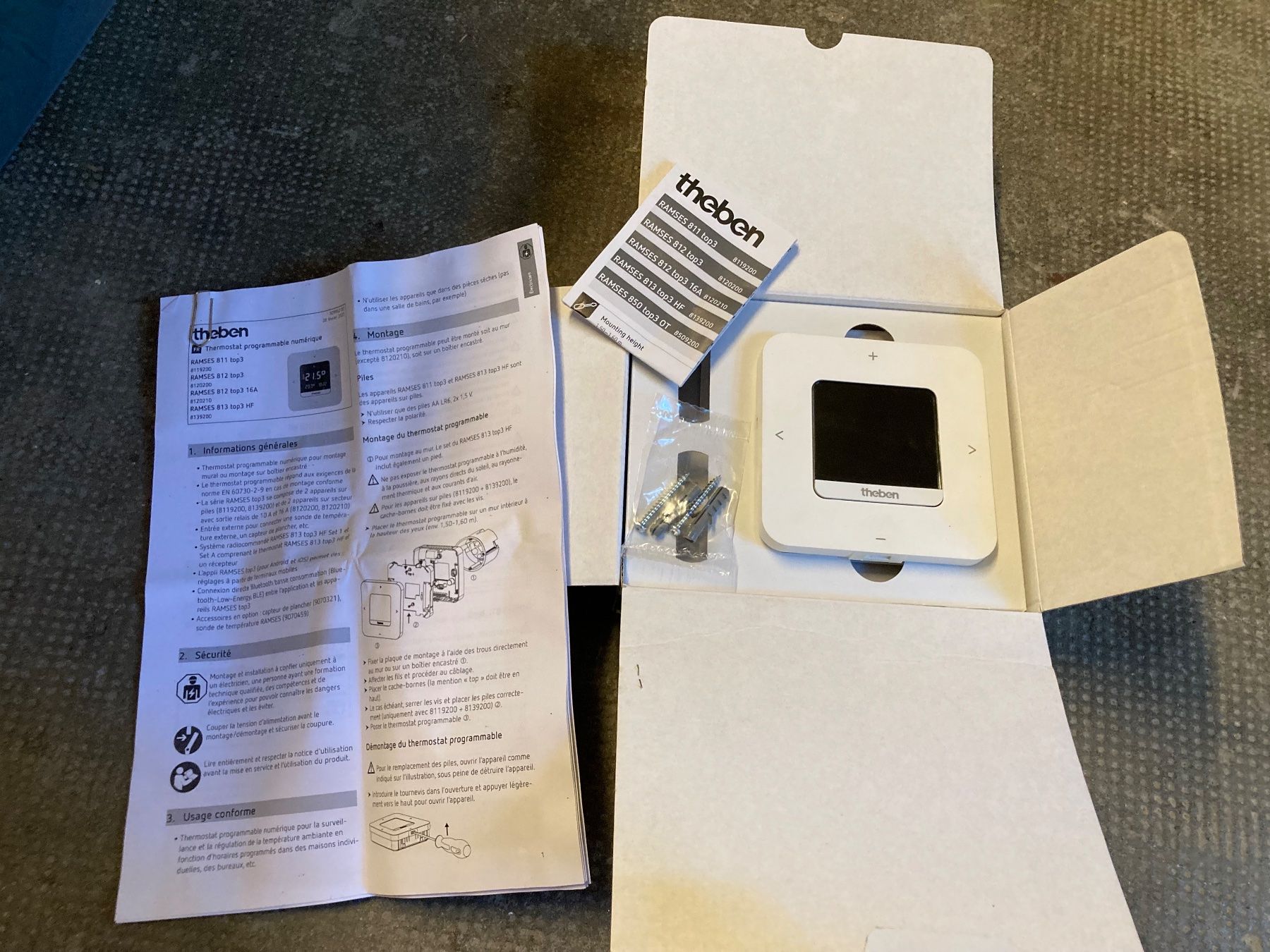 Schalter: Thermostat theben Ramses 811 top3 – Gebraucht aus Aïre von antilope_s