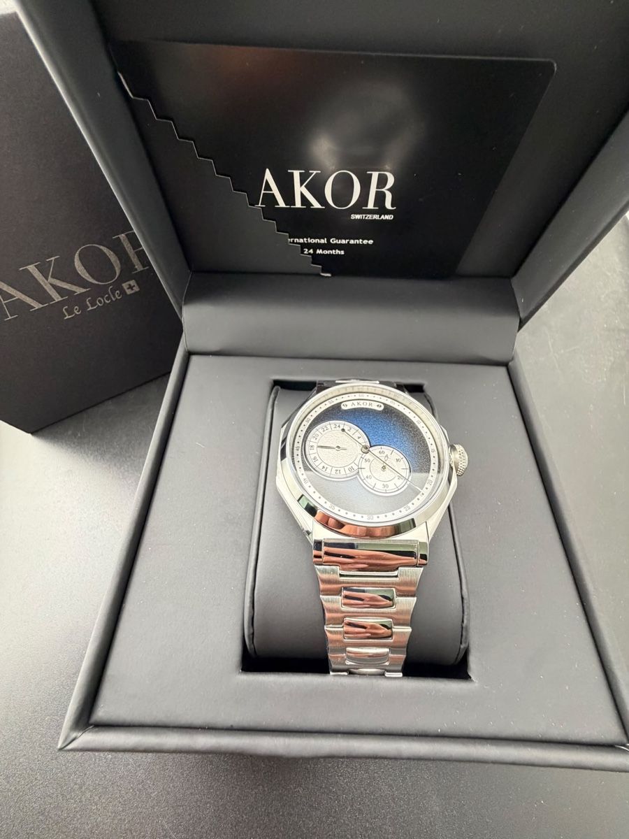 Orologi: AKOR Herren Automatikuhr NEU – Nuovo e nell'imballaggio originale da Steffisburg venduto da L.B.K 5