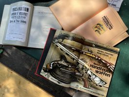 2 Bücher über Waffen 1 über Revolverhelden
