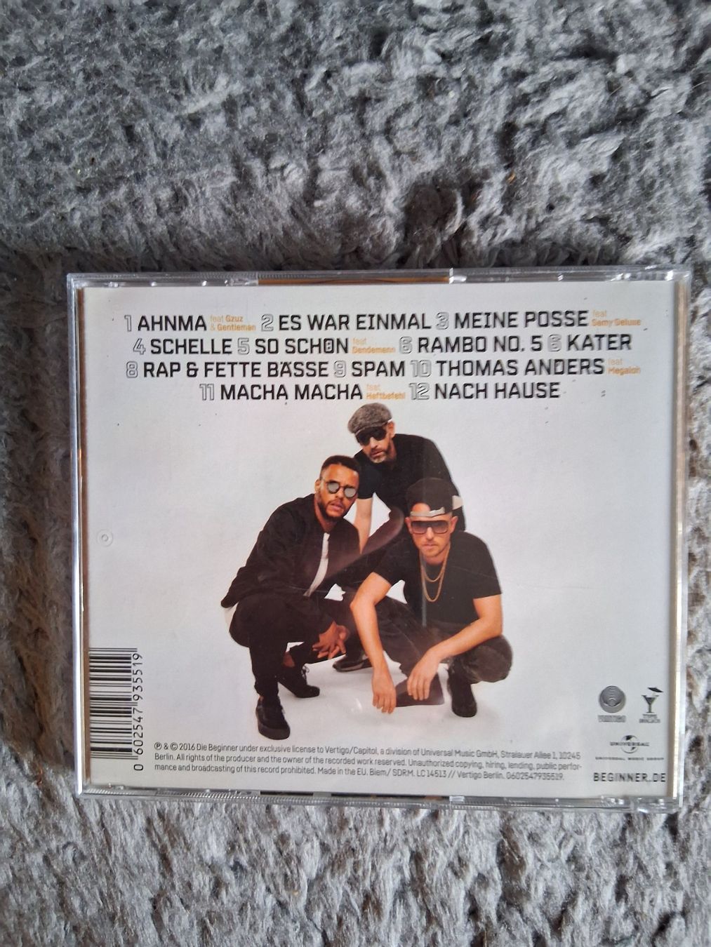 CD: BEGINNER      ADVANCED CHEMISTRY     CD – Usato da Wetzikon ZH venduto da Ramones01 1