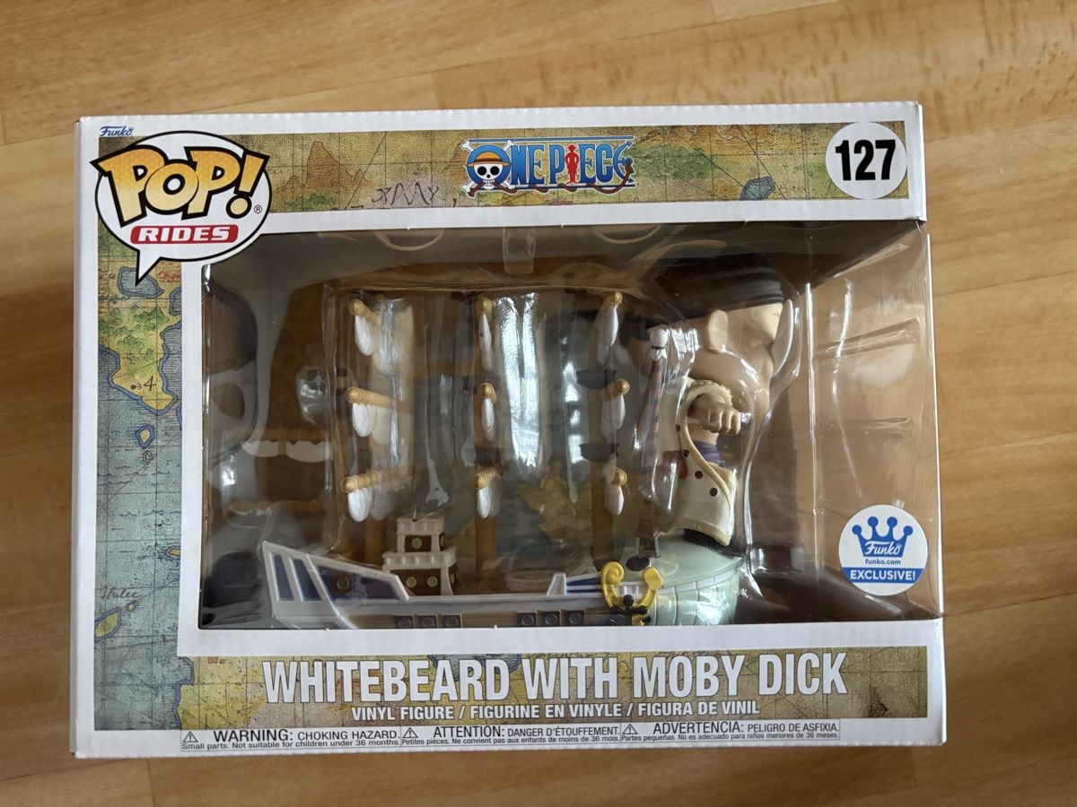 Funko Figuren: Funko Pop! Whitebeard mit Moby Dick 127 One Piece – Neu (gemäss Beschreibung) aus Wünnewil von VinRa