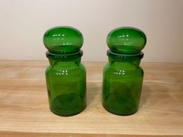 2 apotheten Gläser / gewürzgläser