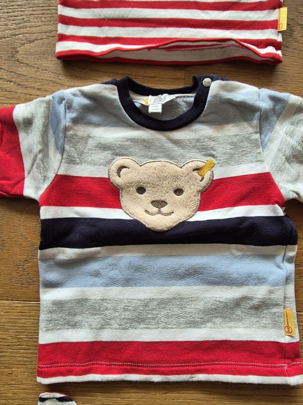 Lotti & Set di vestiti: Steiff Pullover / Shirt (3-teilig), Grösse 68 – Nuovo (secondo la descrizione) da Kollbrunn venduto da guernsey11 3