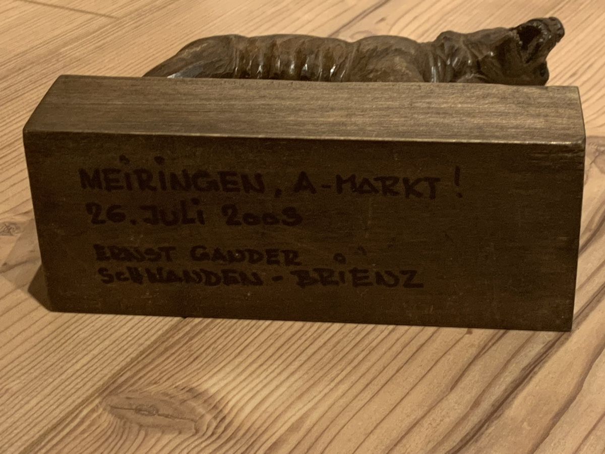Statuette: Bär Schnitzerei Meiringen – Usato da Dotnacht venduto da tmn_8 4