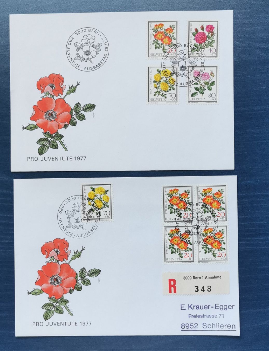 Tous les timbres: PJ 1977 – D'occasion à Aadorf par Chnorli-Furz