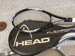 Tennisschläger HEAD Flexpoint Ti. Pro mit Tasche gebraucht