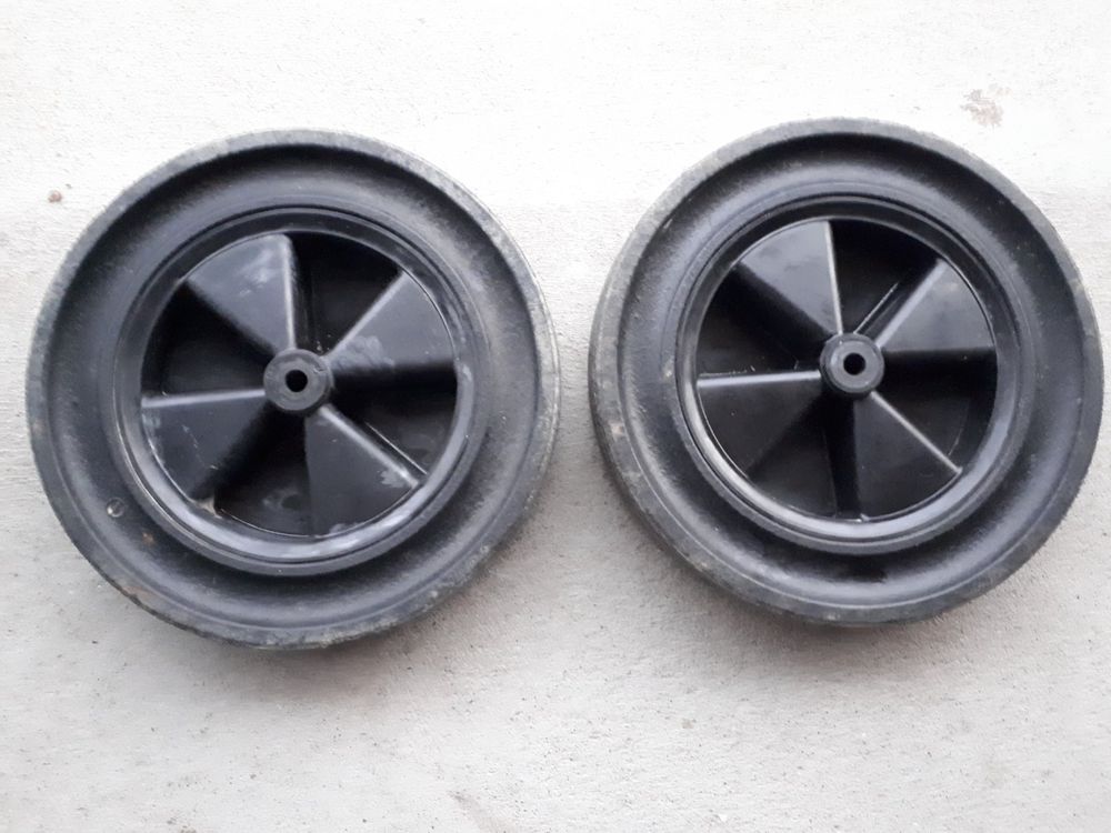 Ibasenice 20 Stück Spielzeugräder 50mm - Kunststoffräder Für DIY Modelle