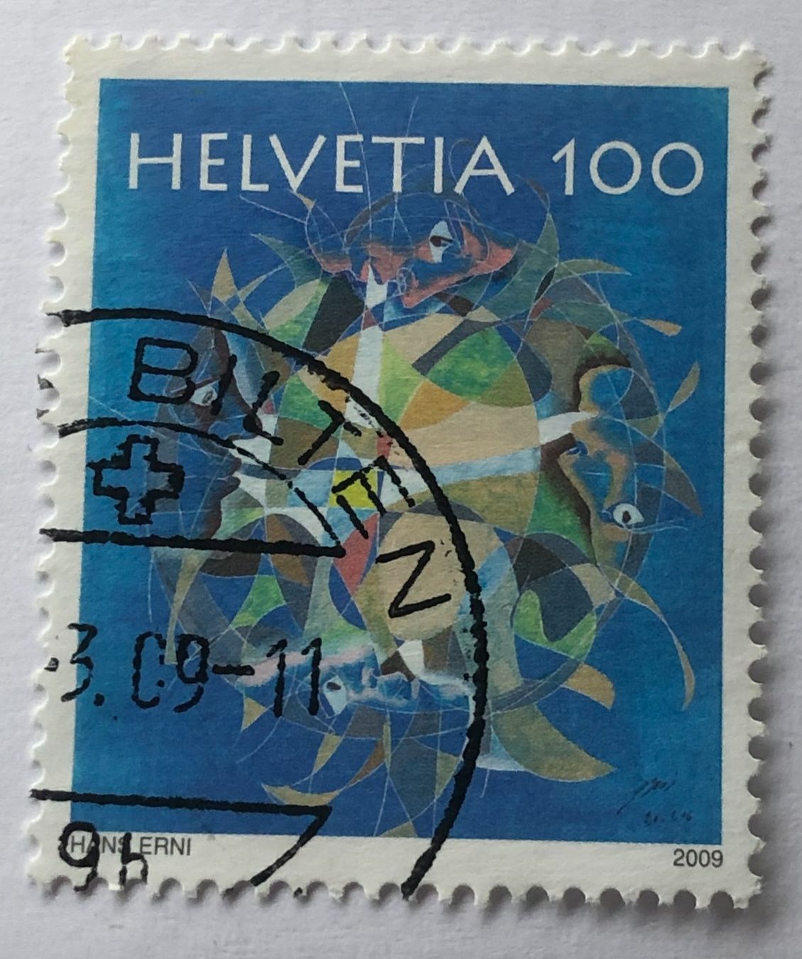 Tutti i francobolli: Nr.1297 mit Stempel Menschengeist 2009    – Usato da Aarau venduto da Billa007