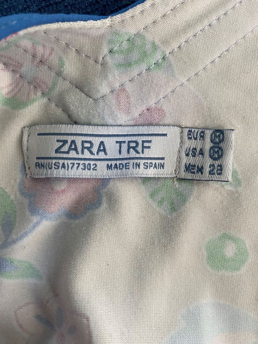 Zara T-shirt: Shirt beige mit Blumen Zara – Nuovo (secondo la descrizione) da Altendorf venduto da Jeshy15 3
