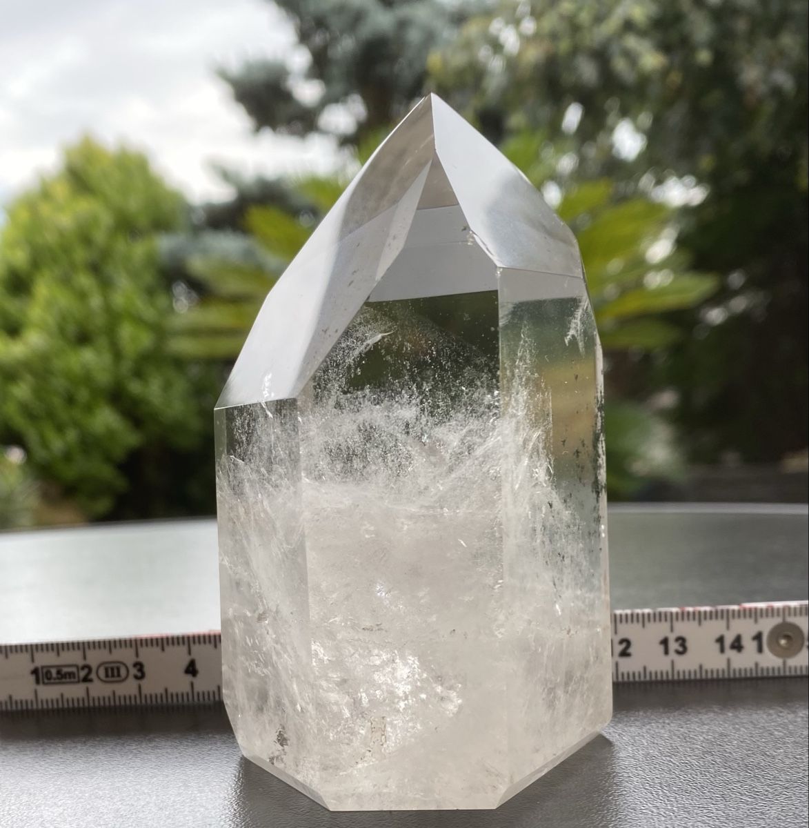 Mineralien & Heilsteine: Sehr schöner grosser Bergkristall  – Gebraucht aus Selzach von 321compac 2