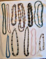 Colliers fantaisie - lot de 10 pièces, divers styles