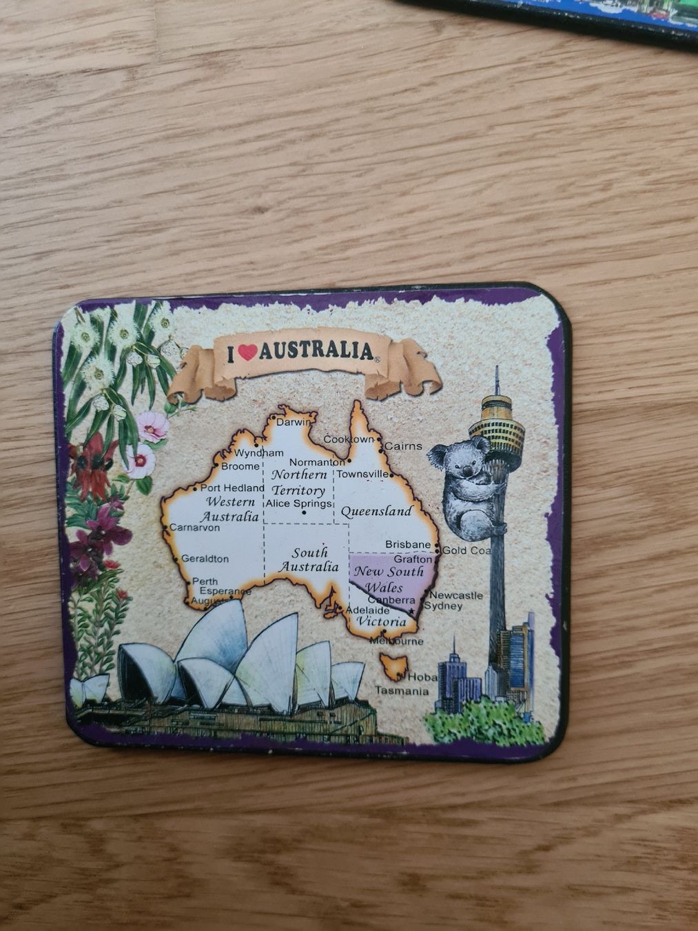 Untersetzer: Untersetzer I love Australia 6er Set  – Gebraucht aus Horw von Mirii91 3