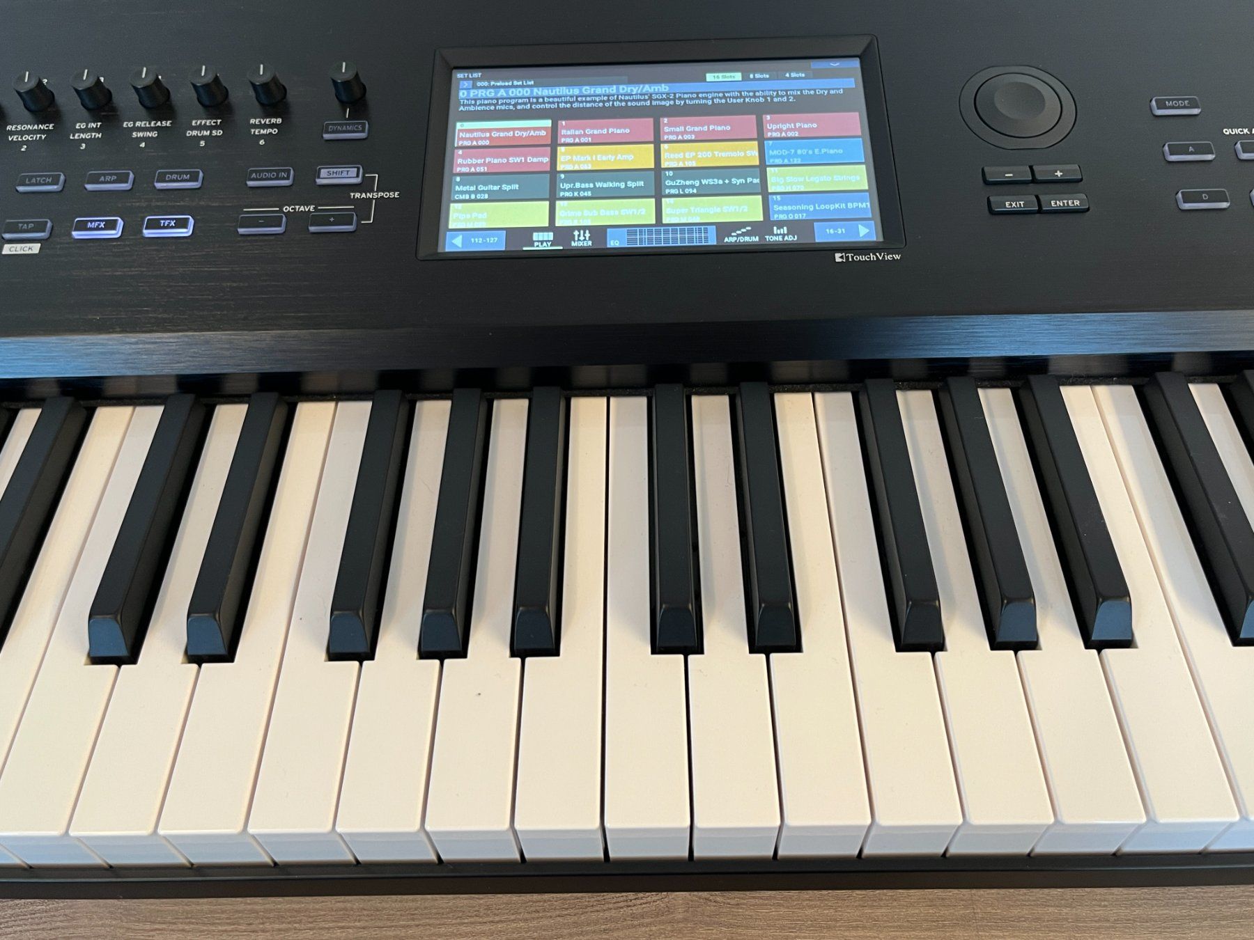 Korg Strumenti musicali: Korg Nautilus 88 AT (Aftertouch) – Usato da Fällanden venduto da Uboller 4