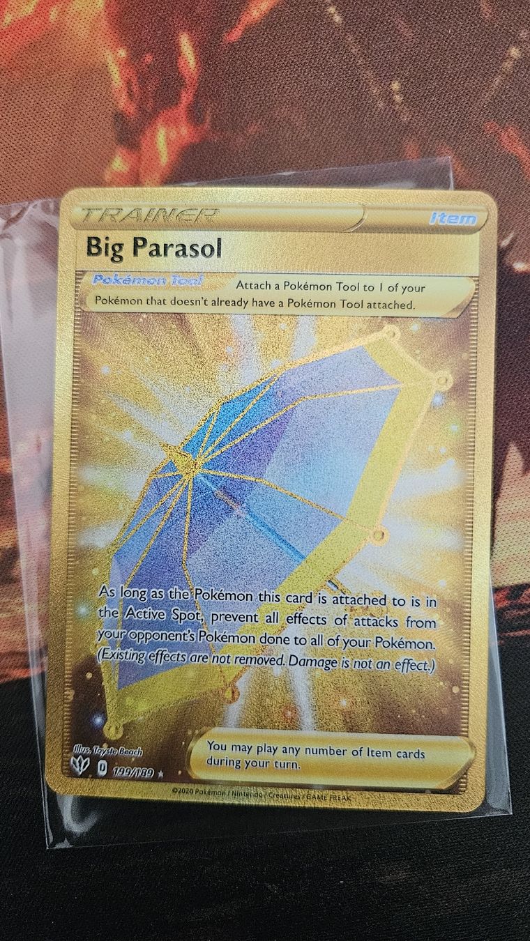 Pokémon Carte collezionabili: big parasol 199/189 – Nuovo (secondo la descrizione) da Castel San Pietro venduto da pie_k8j6