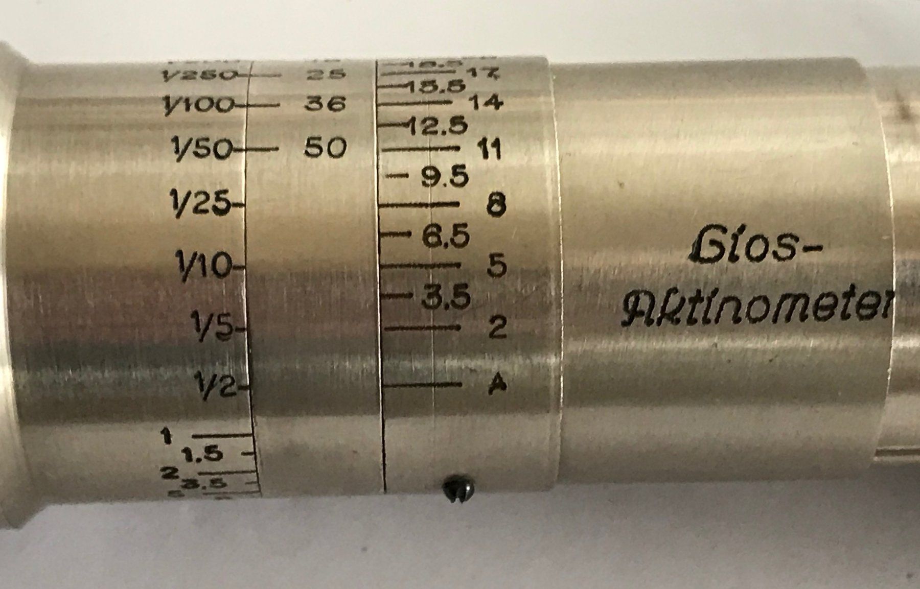 Misurare: Gios / Lios  Aktinometer – Usato da Birmenstorf venduto da Holzbeige 3