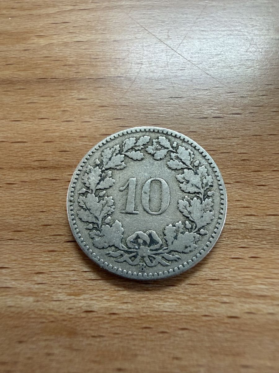 Toutes les monnaies: 10 Rappen Münze 1879 – D'occasion à Grenchen par Bastet007 3