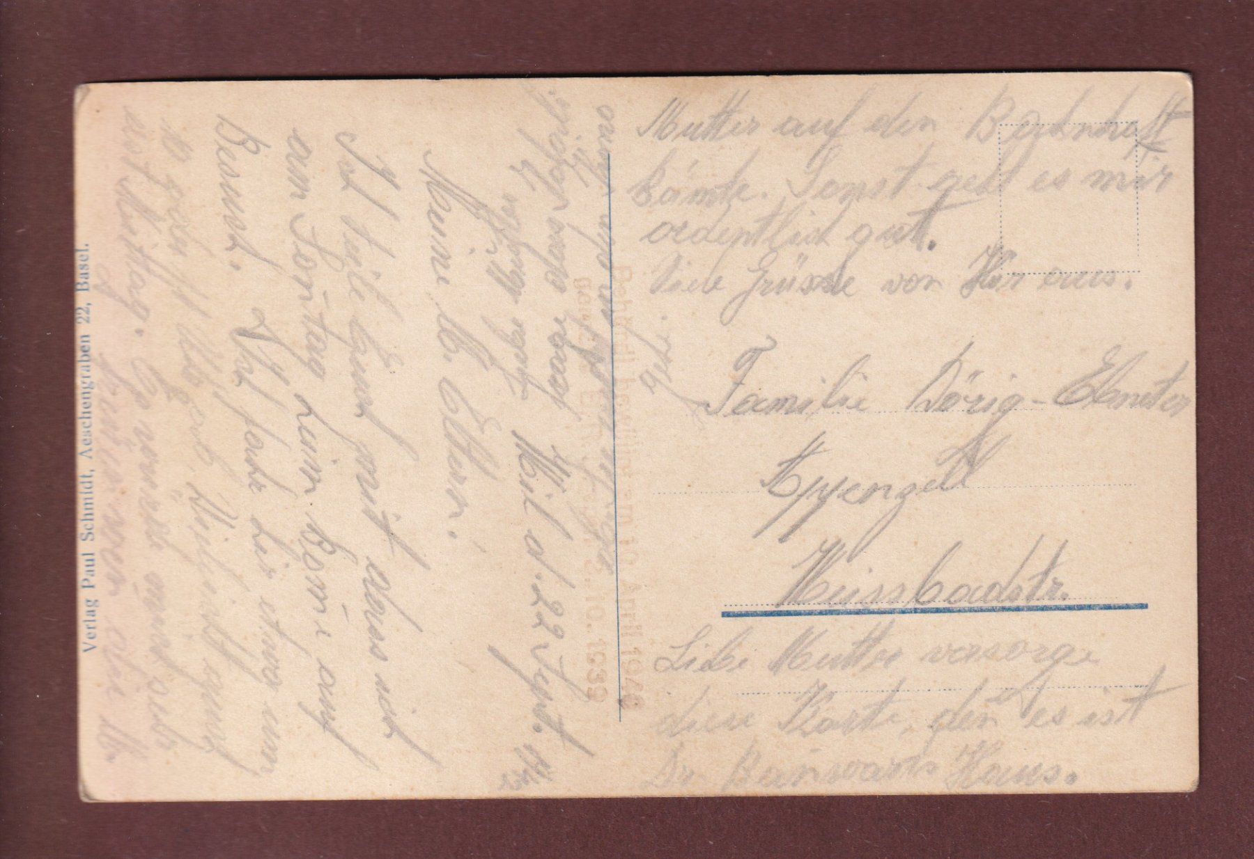 Cartoline postali: WIL - Baronenhaus - 1942 – Usato da Pully venduto da nicecards 1