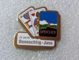Ansteckpin 163: Donnschtig Jass Speicher