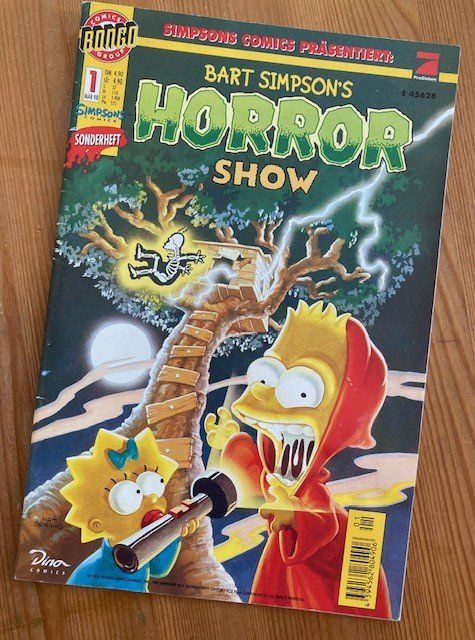 Fumetti: Simpsons Horror Show Comic Nr. 1 – Usato da Bassersdorf venduto da Fostex17