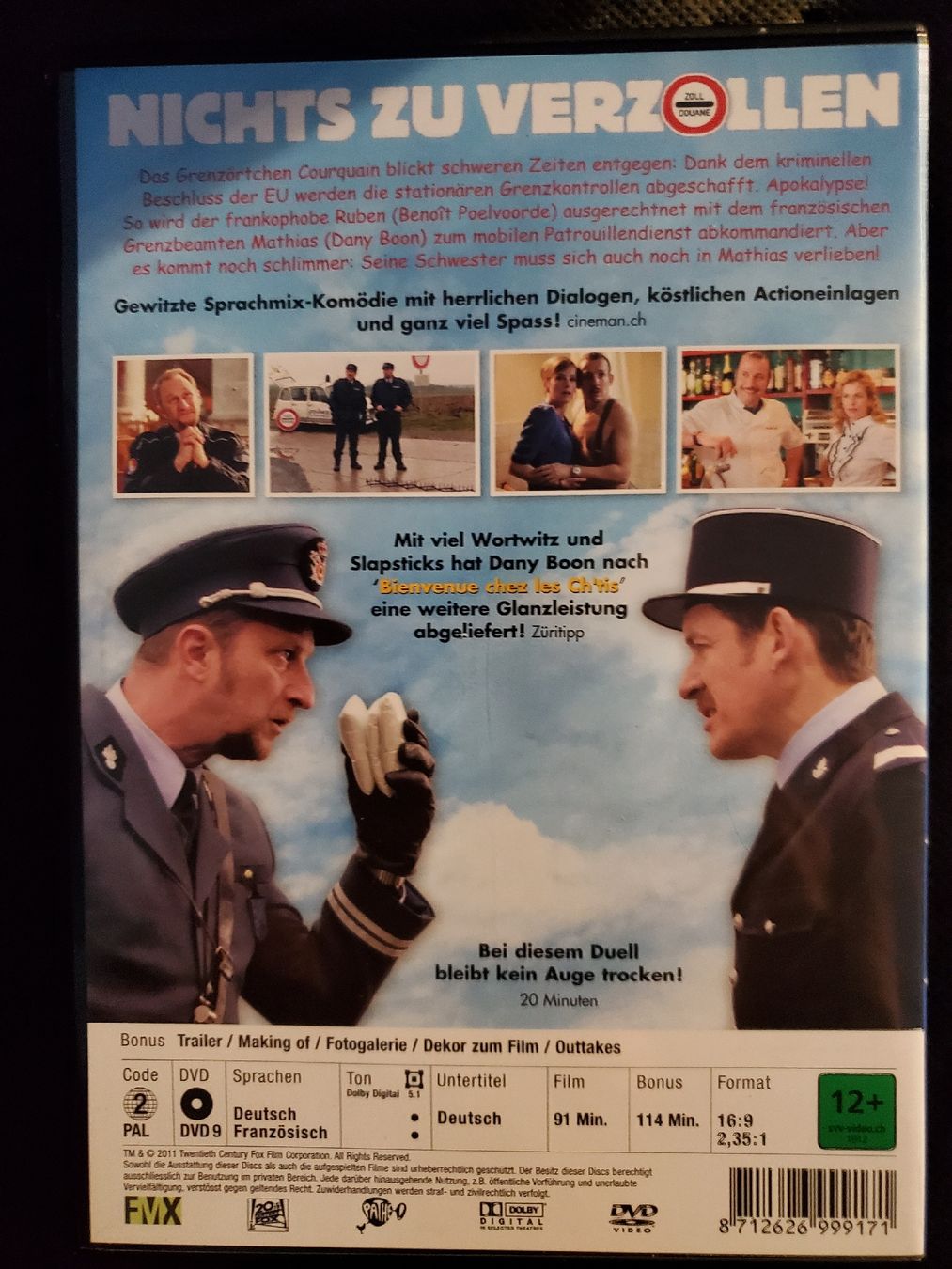 Alle DVDs: DVD - Rien a Declaire – Gebraucht aus Nänikon von Helvetia69 1