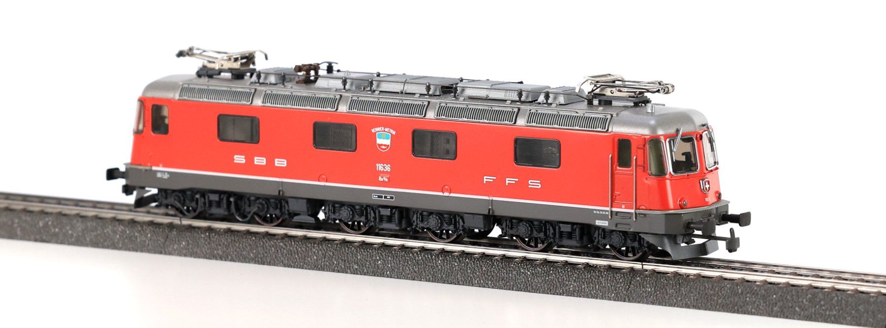 Hag Modellini di ferrovie: 097.04 Re 6/6 der SBB, DC-Analog – Nuovo (secondo la descrizione) da Gisikon venduto da GIS-MO 3