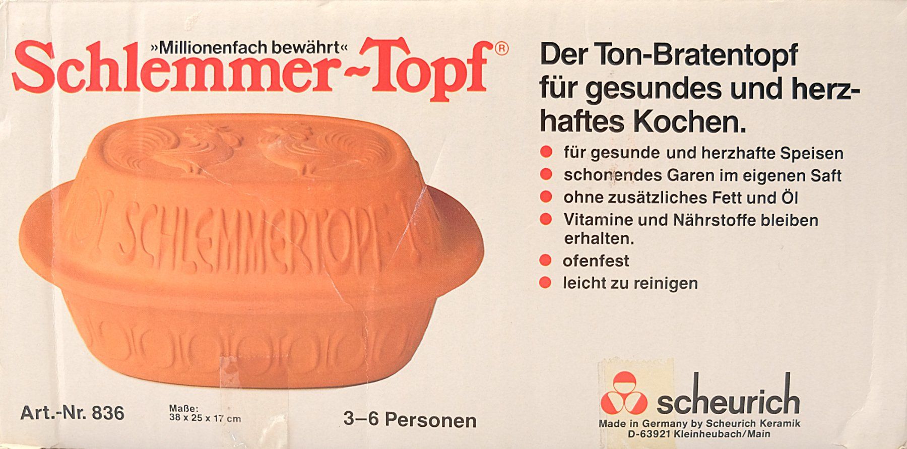 Töpfe: Schlemmer - Topf / Scheuerich DE – Gebraucht aus Volketswil von brockipfannenstil 8