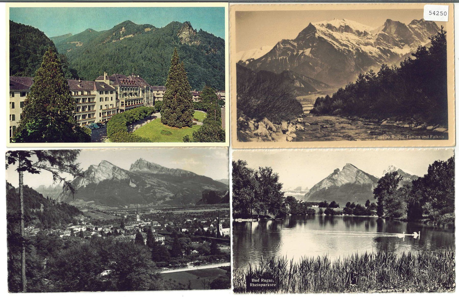 Cartes postales: 4 AK - Bad Ragaz – D'occasion à Ettingen par Kartenplanet