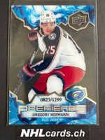 Gregory Hofmann NHL Ice Rookie Card /1299