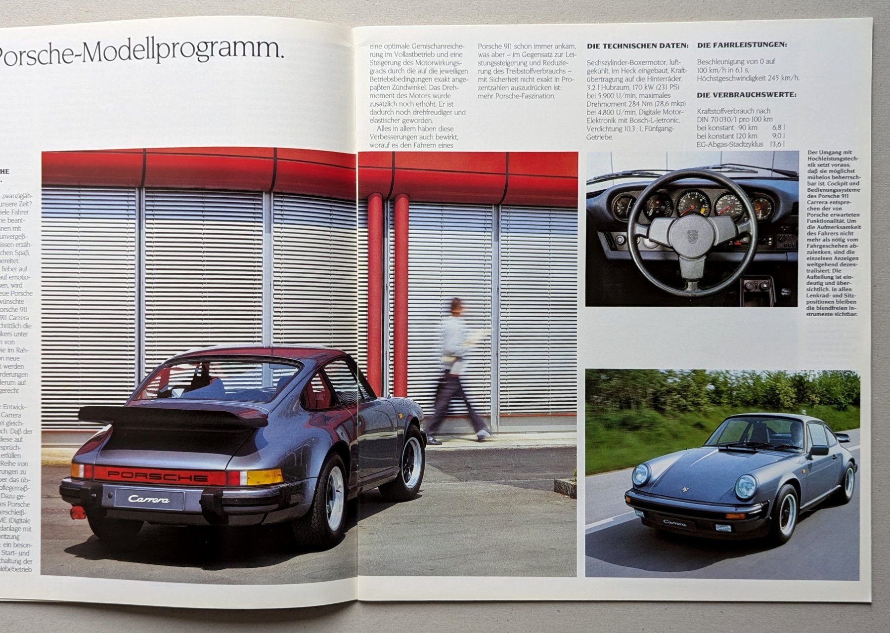 Porsche Dokumente: Originalkatalog "PORSCHE", Modellprogramm – Neu (gemäss Beschreibung) aus Olten von VanishingPoint.71 4