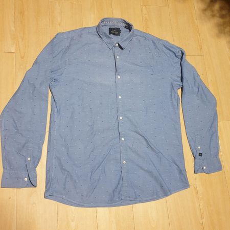 Scotch&Soda Hemd, Grau/Blau, Grösse XXL, Gut Zustand