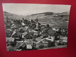 alte AK: Walkringen BE Dorf mit Kirche - 1940er Jahre