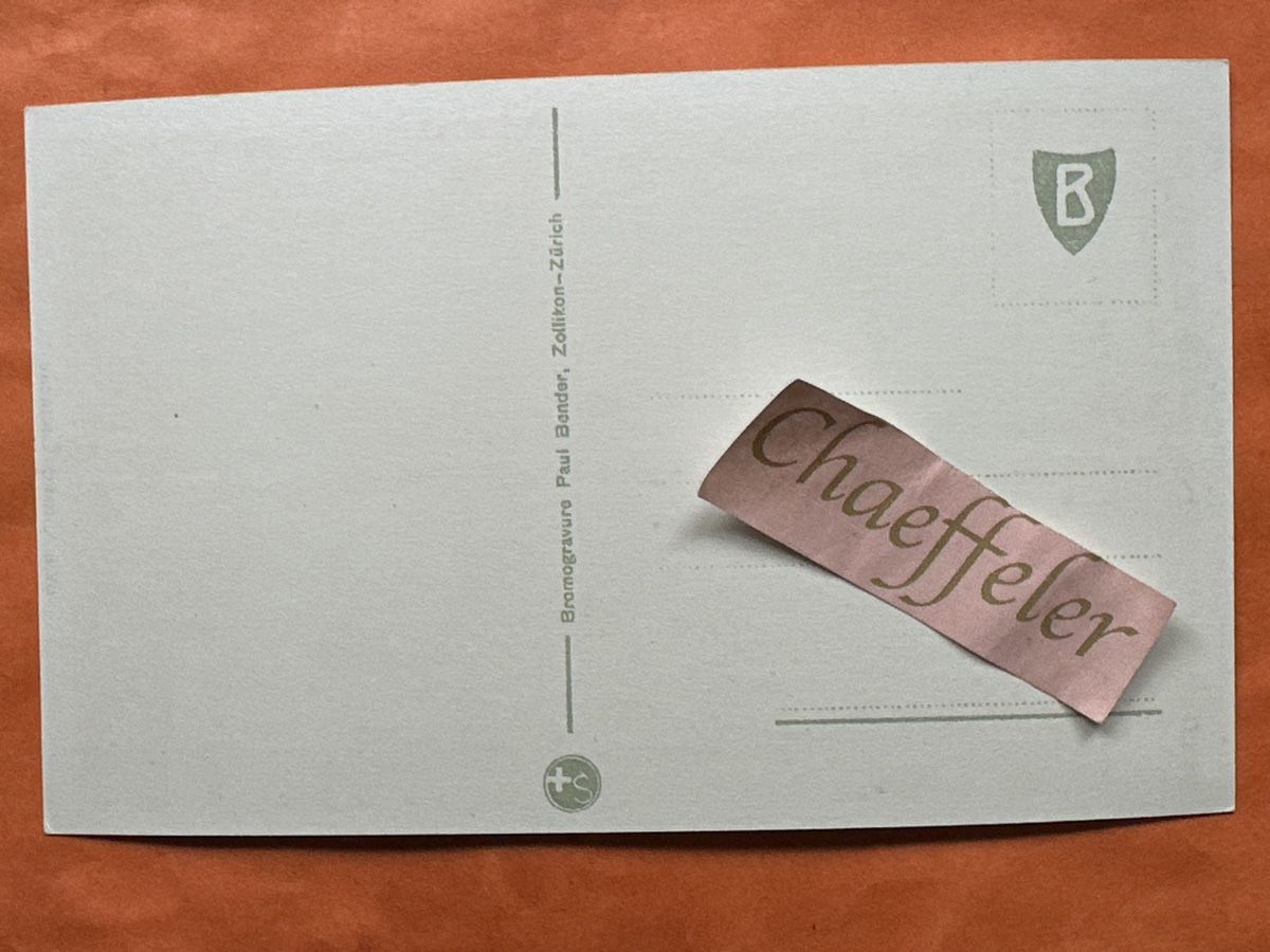 Cartoline postali: 6108 Grotto Ticinese,  – Usato da Zürich venduto da Chaeffeler 1