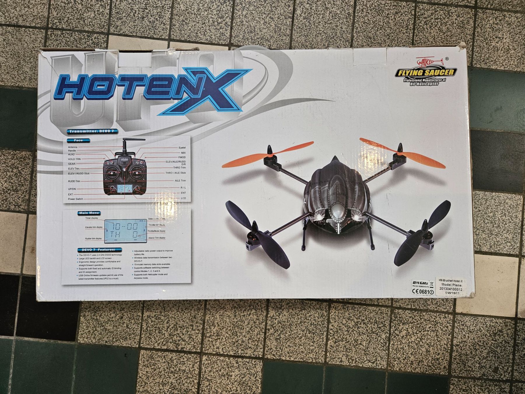 Modellismo RC: HOTENX Quadcopter mit Fernbedienung – Nuovo (secondo la descrizione) da Wikon venduto da Mr.Saxer 1