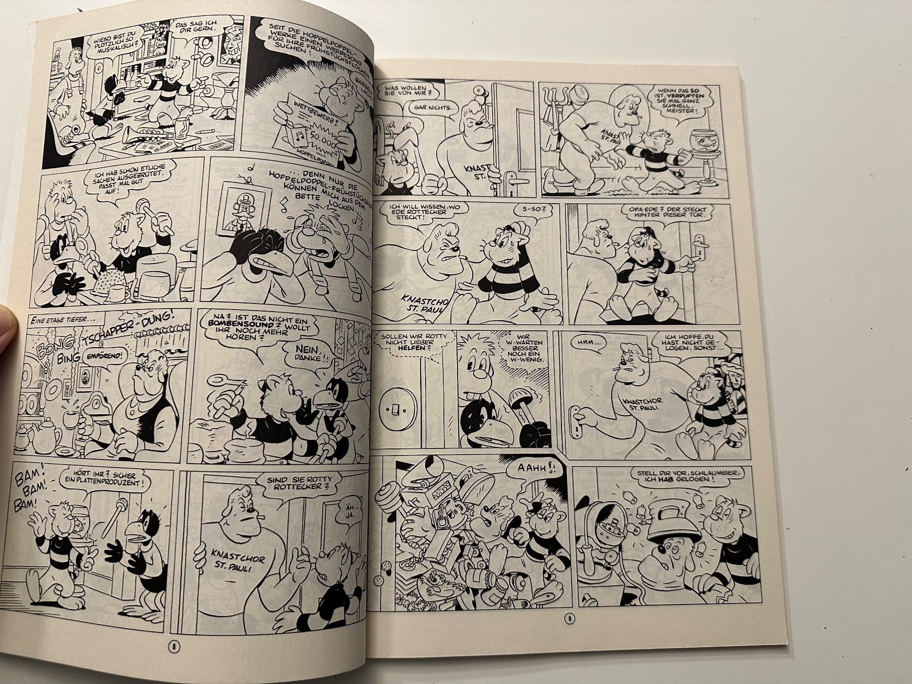 Fumetti: DIE ROTTECKER KATZE - DAS MINOTAURUS MYSTERIUM - 1. Auflage – Usato da Münsingen venduto da Ganjam 3