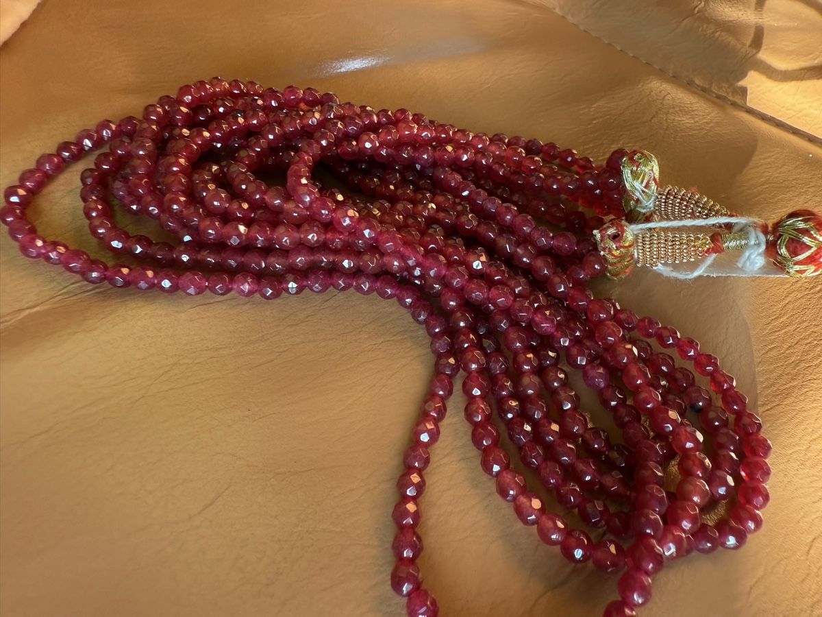 Ketten: Rote Jade Stein Kette NEU 5 Stränge – Neu und originalverpackt aus Basel von Chili007 6