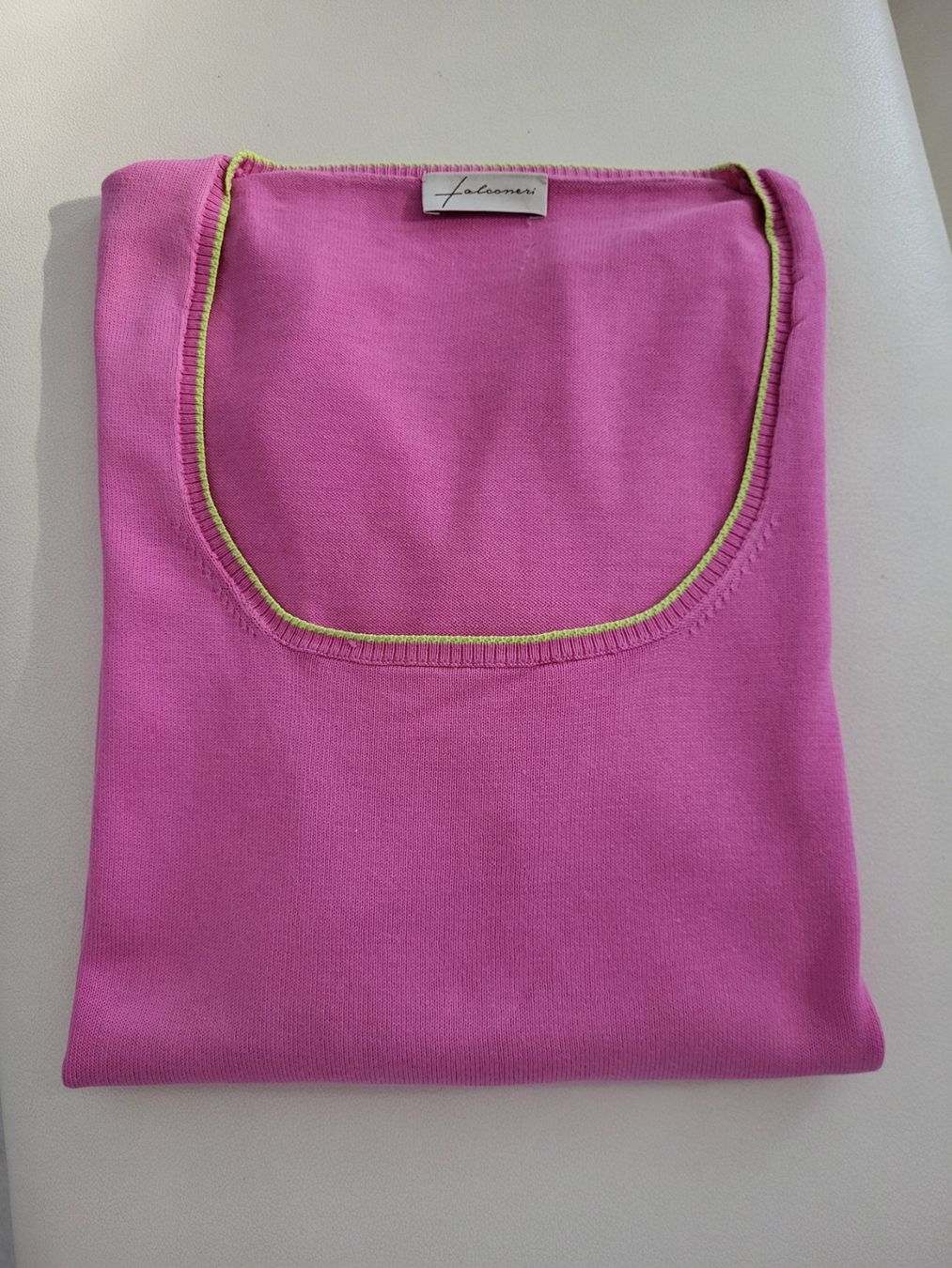 Maglioni & Felpe: Pullover in cotone by Falconeri fucsia tg. 50 IT – Usato da Chiasso venduto da Ann58