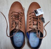 Bugatti Herrenschuhe, Grösse 41, neuwertig, braunes Leder.