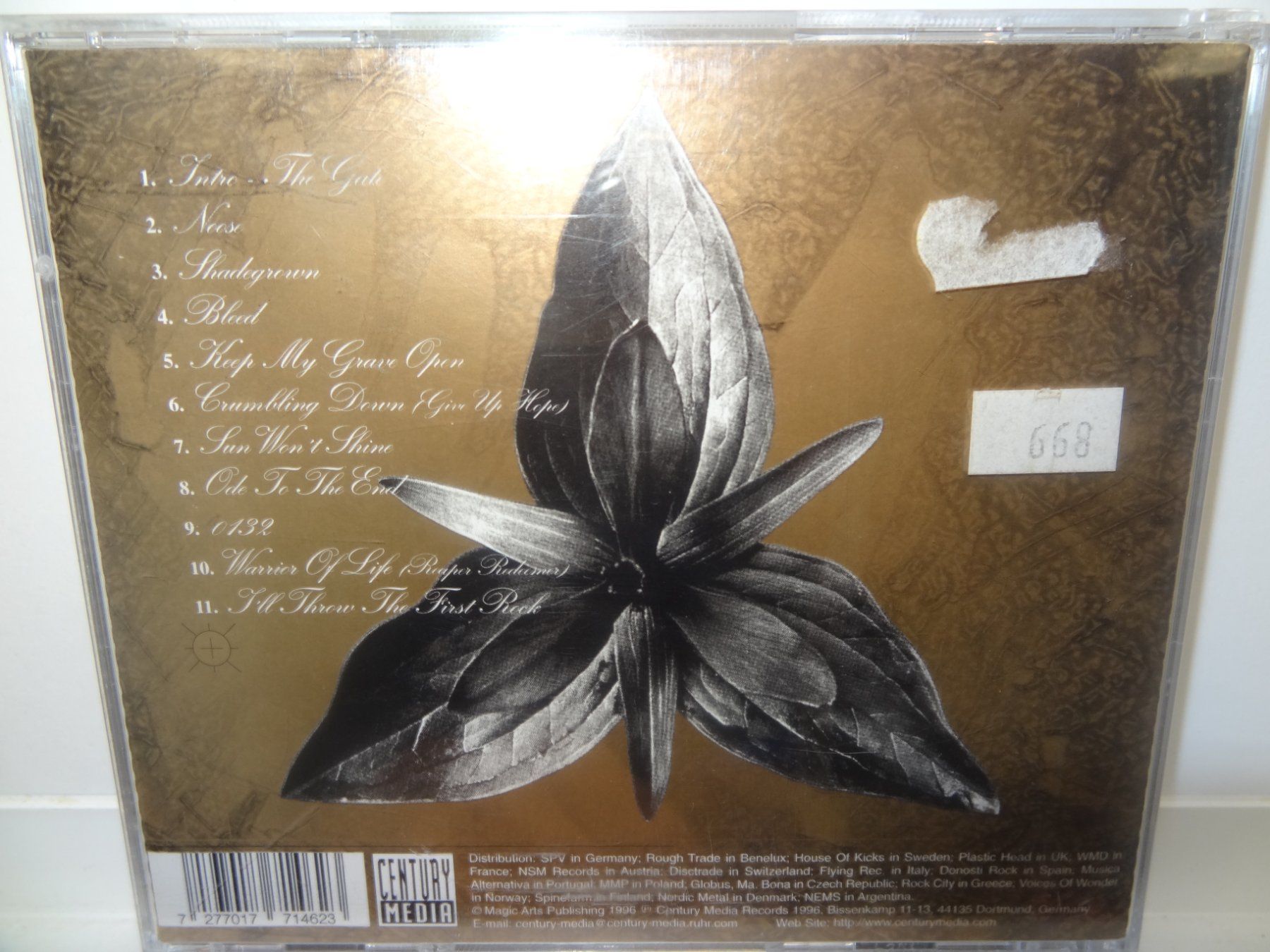 CDs: Sentenced, Down – D'occasion à luzern par musicandart 1