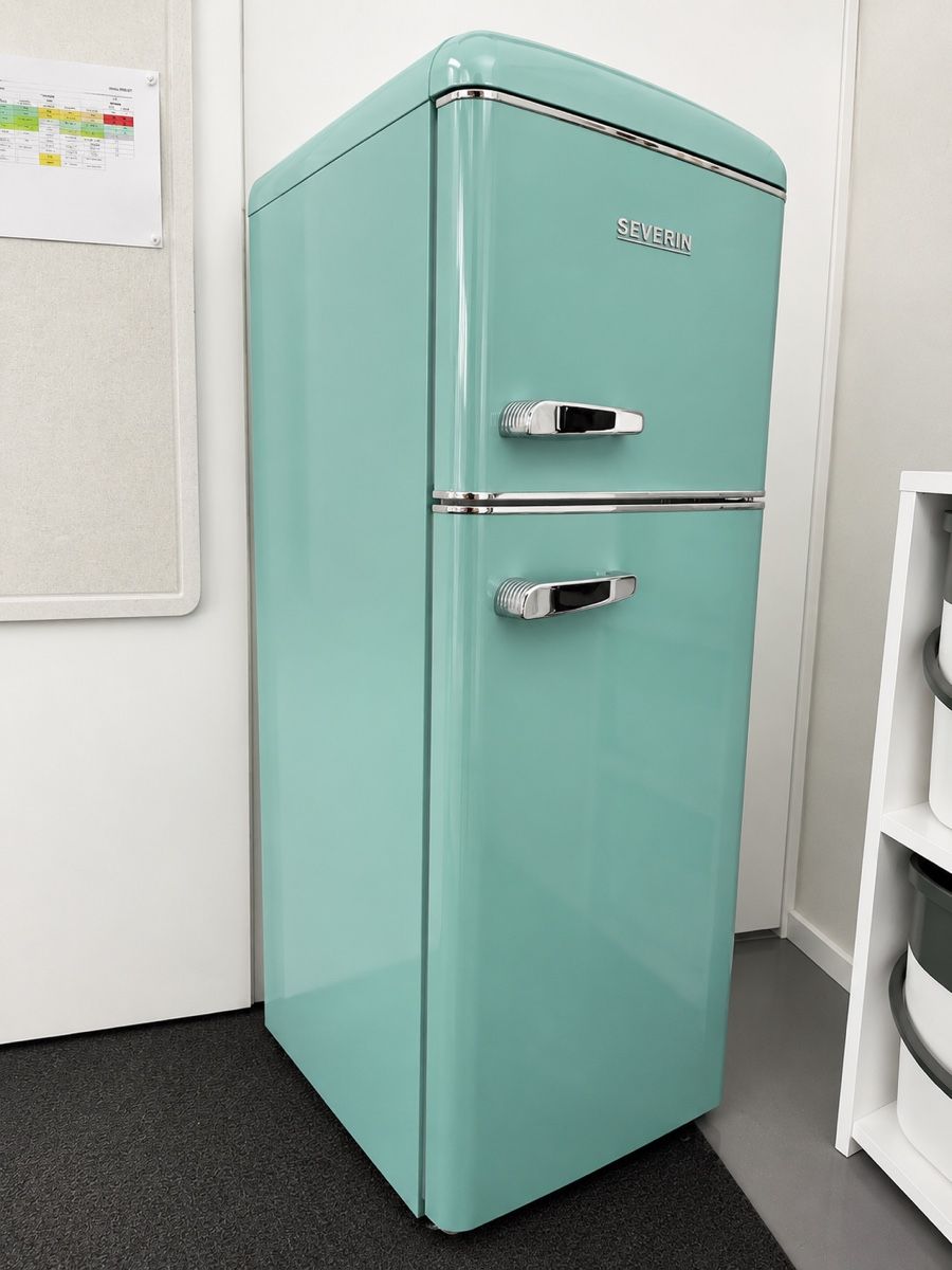 Kühlschrank: Retro Kühlschrank Severin Mint – Gebraucht aus Eggenwil von Lissi82