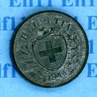 CHF___0.01 1944 vz-unz 1 Rappen