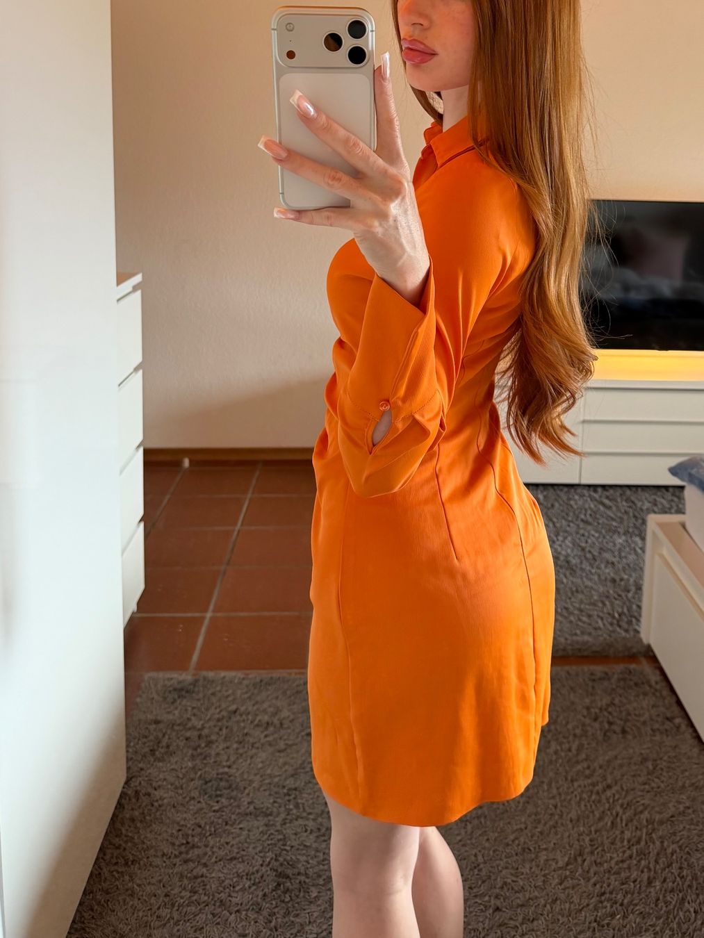 H&M Vestiti: Kleid orange – Nuovo (secondo la descrizione) da Frümsen venduto da laura002 1