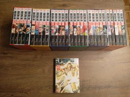 One Punch Man Manga 01-30 & 31 Deutsch guter Zustand