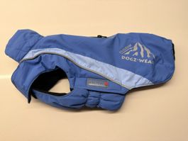Wolters Hundemantel Dogz-Wear blau gr 28 wie neu Skijacke 